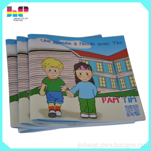 professional saddle stitching brochures printing factory